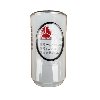 Peças Sinotruk WG9925551112 / 1 Filtro de combustível do motor Separador de água com filtro de óleo