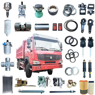 HAOJUN Sinotruck Howo 371 375 Peças sobressalentes de camiões de descarga para o ano de 2005-