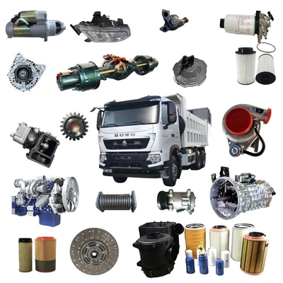 HOWO A7 T7 T7H T5G Caminhão Auto Motor Peças de carroceria para SINOTRUK 371 375 336 380 370HP Tractor
