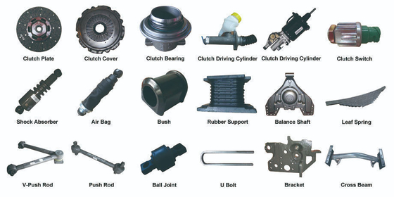 Atualize o seu caminhão Foton com 300Ds Yz -2000 Clutch Disc Peças sobressalentes do INKUNZI Bus