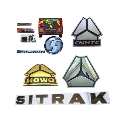 Logotipo do protetor do caminhão de SINOTRUK CNHTC HOWO SITRAK T7H TX TH7 C7H C5H G7 G5 T5G NX MAX X7 Shacman