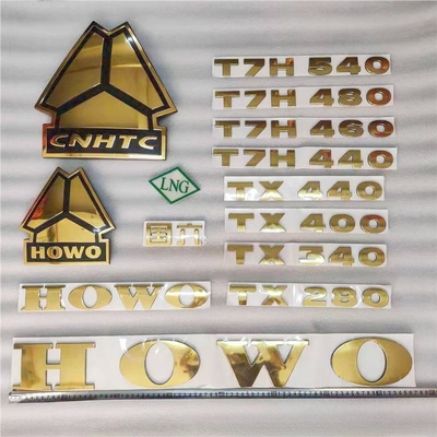 Logotipo do protetor do caminhão de SINOTRUK CNHTC HOWO SITRAK T7H TX TH7 C7H C5H G7 G5 T5G NX MAX X7 Shacman