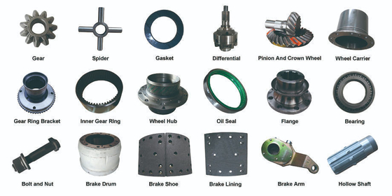 ZL485D1-2402200 Disco de embreagem do conjunto diferencial principal para Foton Shacman Sinotruk FAW