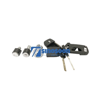 Modelo de caminhão Shacman X3000 Porta esquerda de manobra de bloqueio cilindro DZ14251340052 para peças do corpo