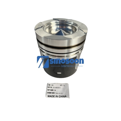Peças do motor Sinotruk Howo A7 Pisto VG1246030015 para substituição/reparação Tamanho padrão