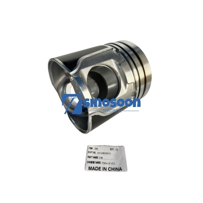 Peças do motor Sinotruk Howo A7 Pisto VG1246030015 para substituição/reparação Tamanho padrão