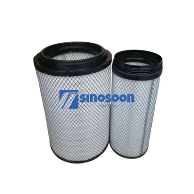 Modelo de camião Filtro de ar Shacman WG9725190101 WG9725190102 para peças de motores de camiões pesados