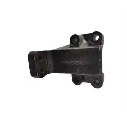 2012- Dz95259590197 Motor de caminhão Bracket dianteiro esquerdo para Shacman F3000 M3000 X3000 caminhão de transporte Dump-Truck
