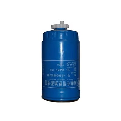 Número de peça original 612600080248 Filtro de combustível Weichai para HOWO Shaanxi Leo0100378A