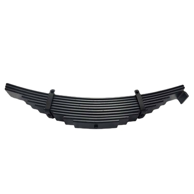 Peças para eixos de reboque 90 mm Largura folha Primavera Semi-reboque Suspensão Peças sobressalentes para carga útil máxima 13T