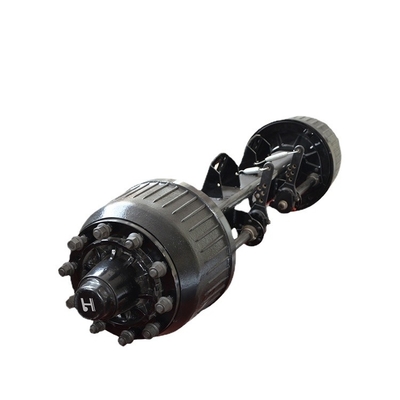 Aço inoxidável de despacho rápido BPW Hub de rodas eixos de semi-reboque para suspensão de bogie 380kgs