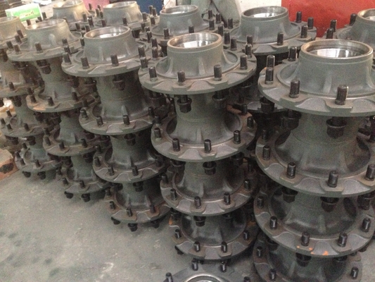Serviço OEM Trailer Hub de rodas do eixo para trailers de caminhões Tamanho padrão