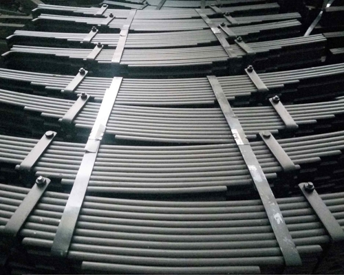 Partes certificadas ISO/TS16949 de reboque de mola de 90 mm para suspensão do eixo do motor do reboque
