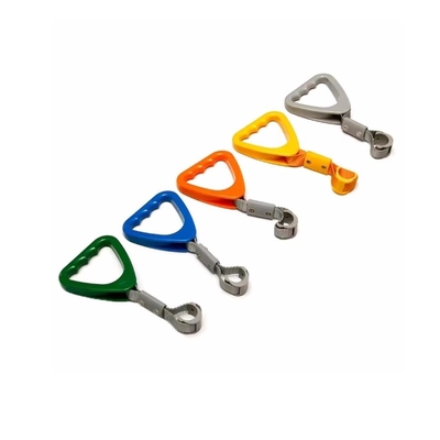 Grey City Bus Grab Handle Feito de plástico durável para partes principais Partes do corpo