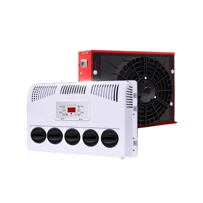 Ar condicionado de cabina de tractor eléctrico de 12 V para caixa de metal