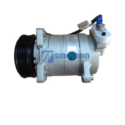 Compressor de ar condicionado Shacman F3000 X3000 WP12 DZ13241824112 24V Peças de reposição originais