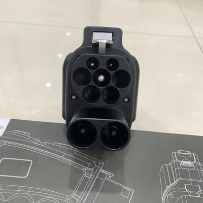 Adaptador portátil CCS 2 para GBT 1000V DC 200A Carregamento rápido para conector de carregador de carro elétrico