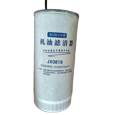 Filtro de óleo de tamanho padrão VG61000070005 para produto Sinotruk